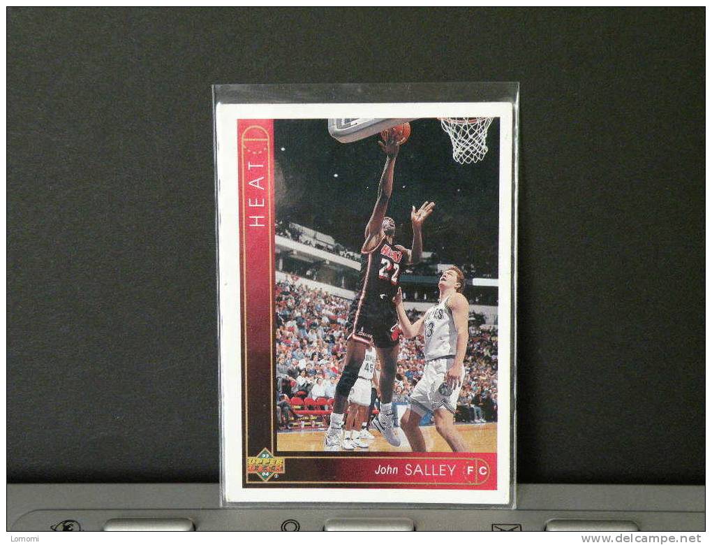 Carte  Basketball US 1992/93/94/95/96 - John SALLEY - N° 51 - 2 Scan - Miami Heat