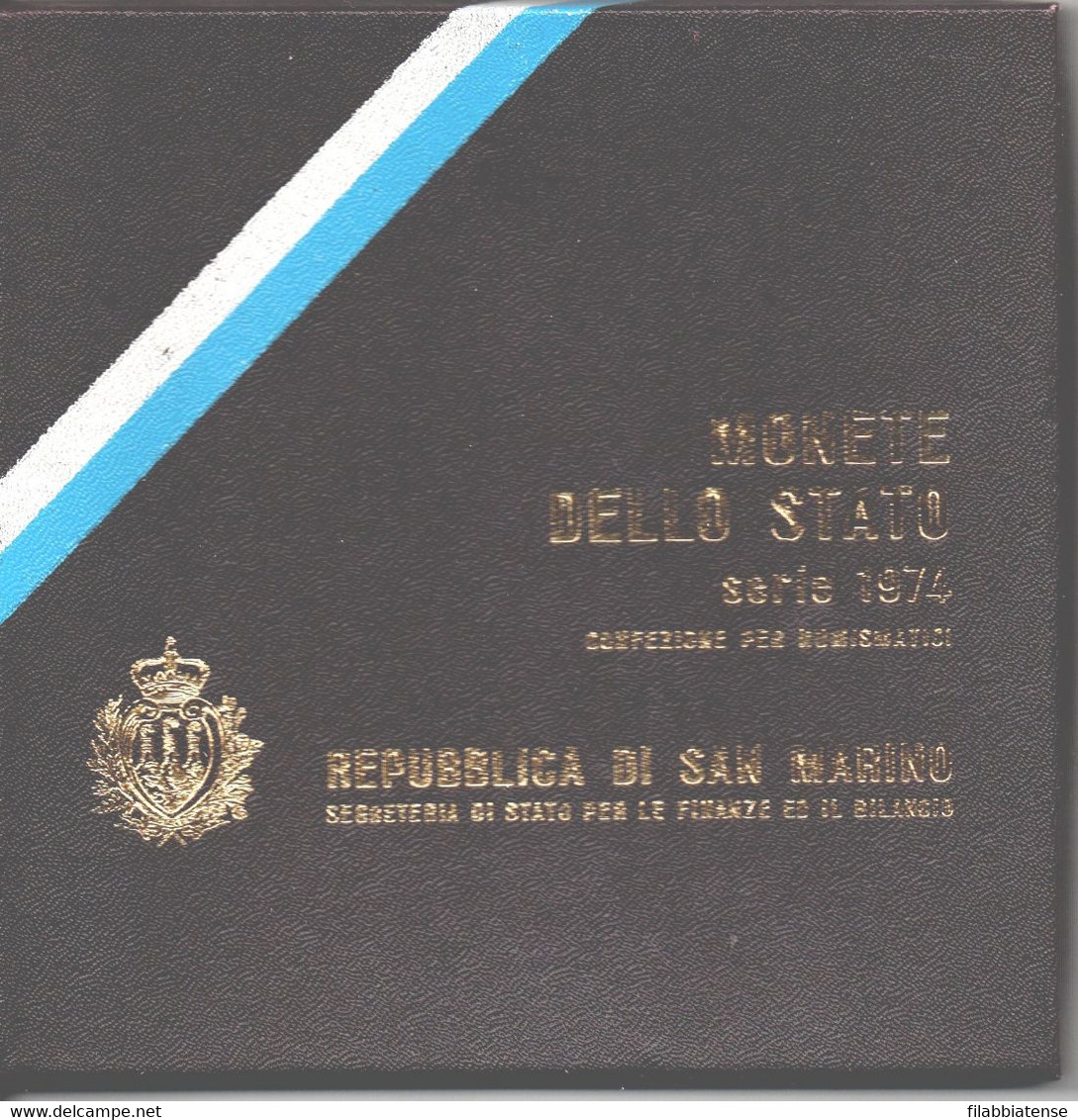 1974 - San Marino Divisionale       ---- - San Marino