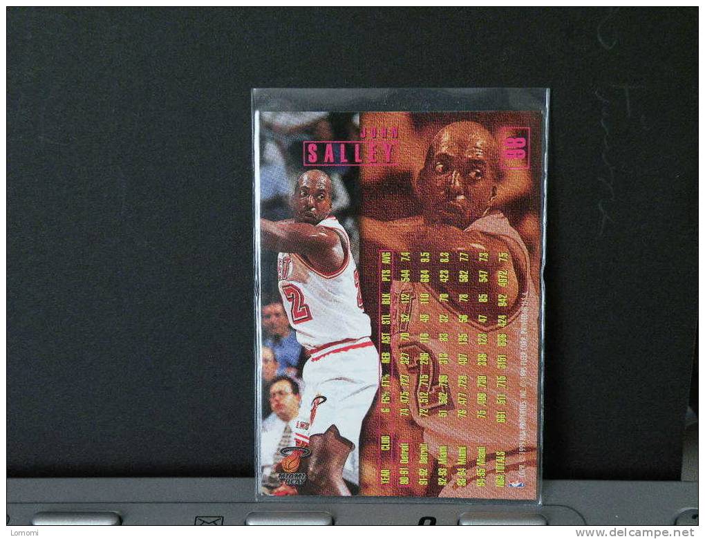 Carte  Basketball US 1992/93/94/95/96 - John SALLEY - N° 98 - 2 Scan - Miami Heat