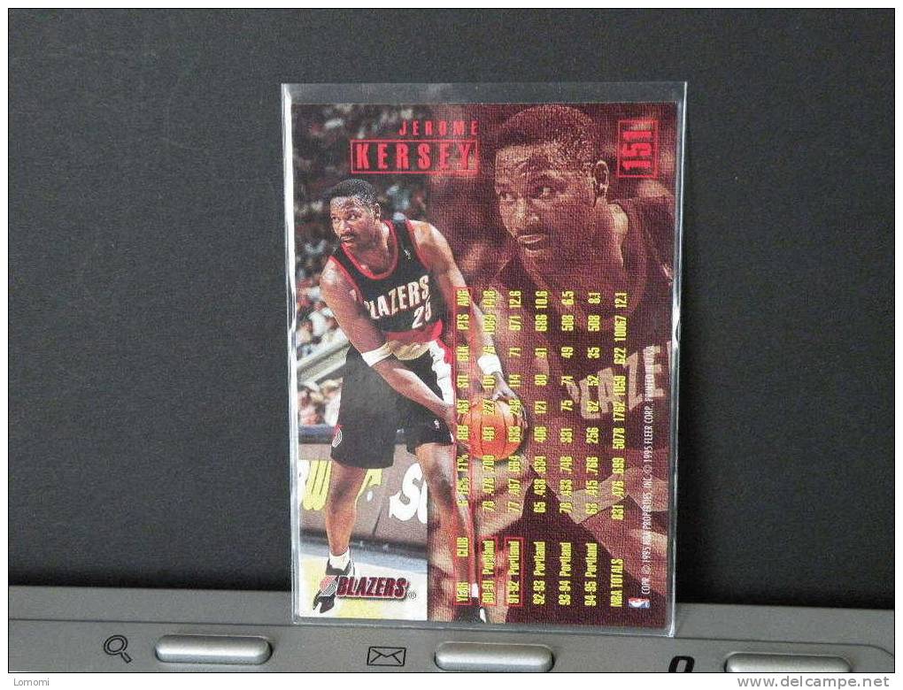 Carte  Basketball US 1992/93/94/95/96 - Blazers - Jérome HERSEK - N° 151 - 2 Scan - Other & Unclassified