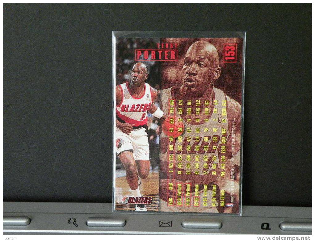 Carte  Basketball US 1992/93/94/95/96 - Blazers - Terry POSTER - N° 153 - 2 Scan - Sonstige & Ohne Zuordnung