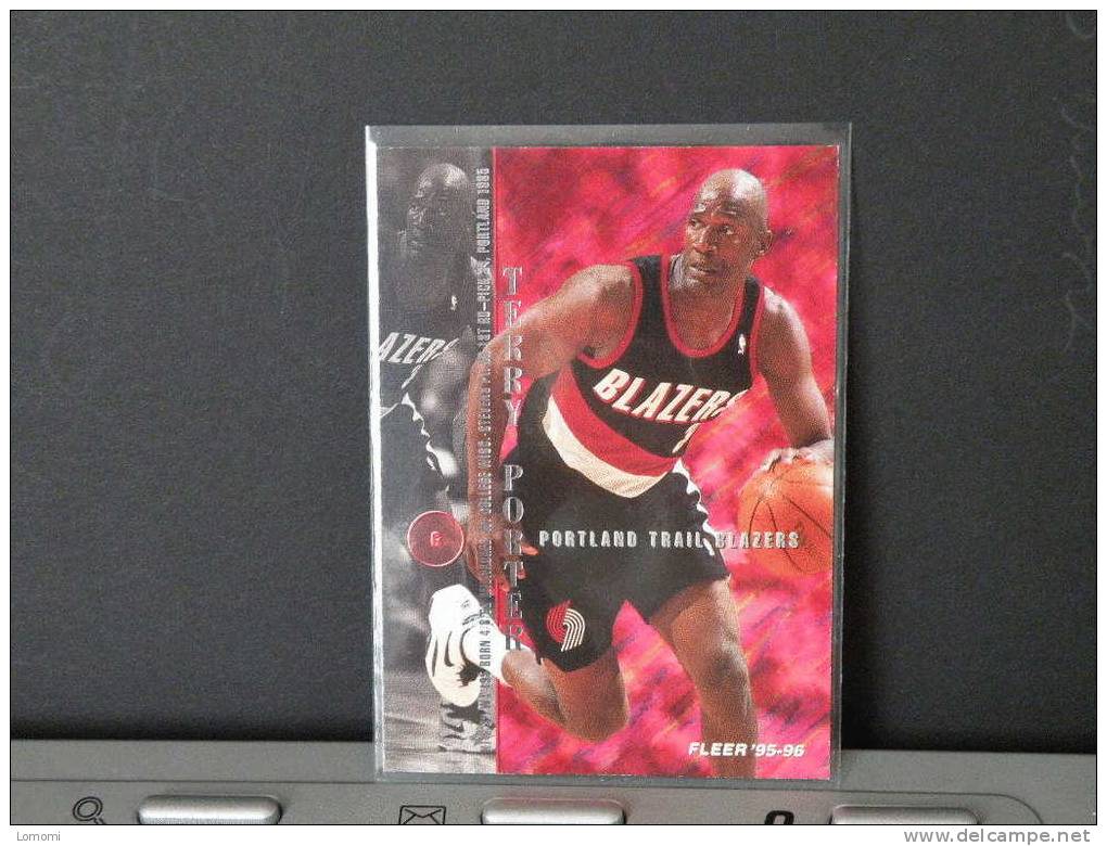 Carte  Basketball US 1992/93/94/95/96 - Blazers - Terry POSTER - N° 153 - 2 Scan - Altri & Non Classificati