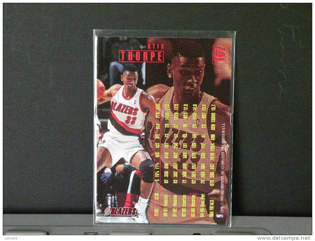 Carte  Basketball US 1992/93/94/95/96 - Blazers - Otis THORPE - N° 157 - 2 Scan - Other & Unclassified