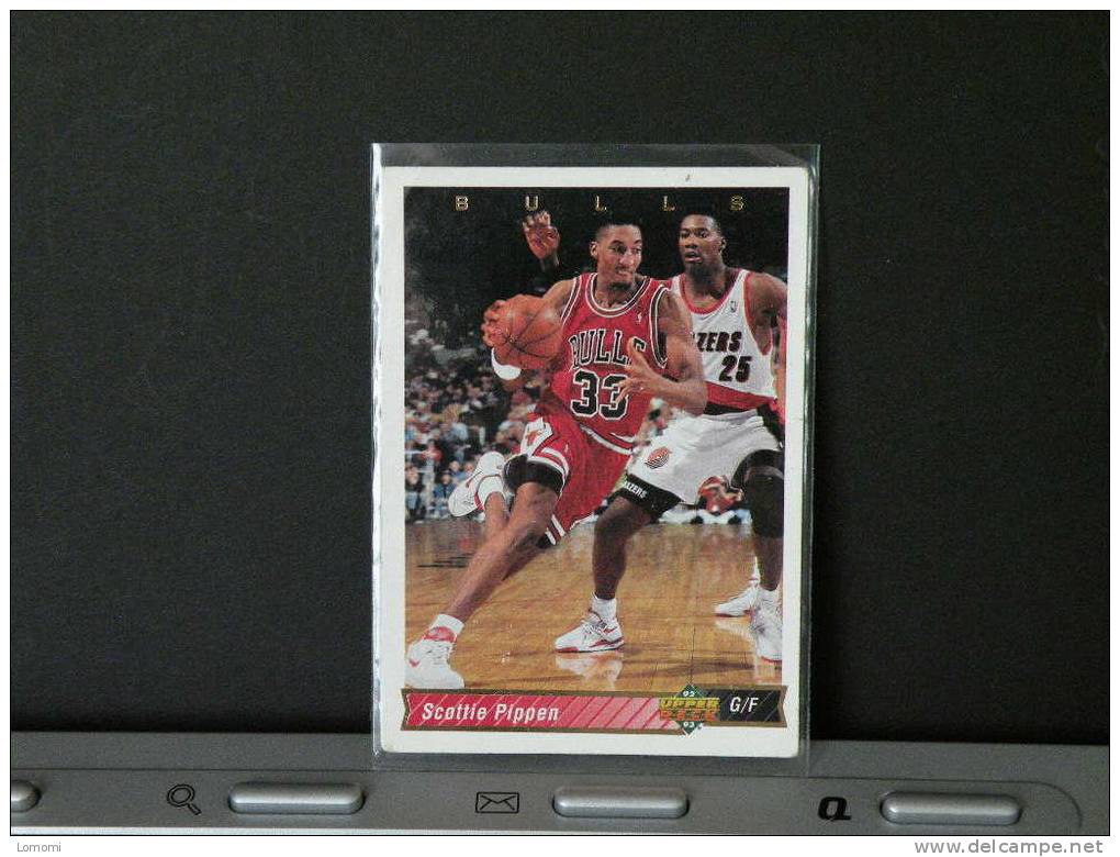 Carte  Basketball US 1992/93/94/95/96 - Scottie Pippen - N° 121 - 2 Scan - Chicago Bulls