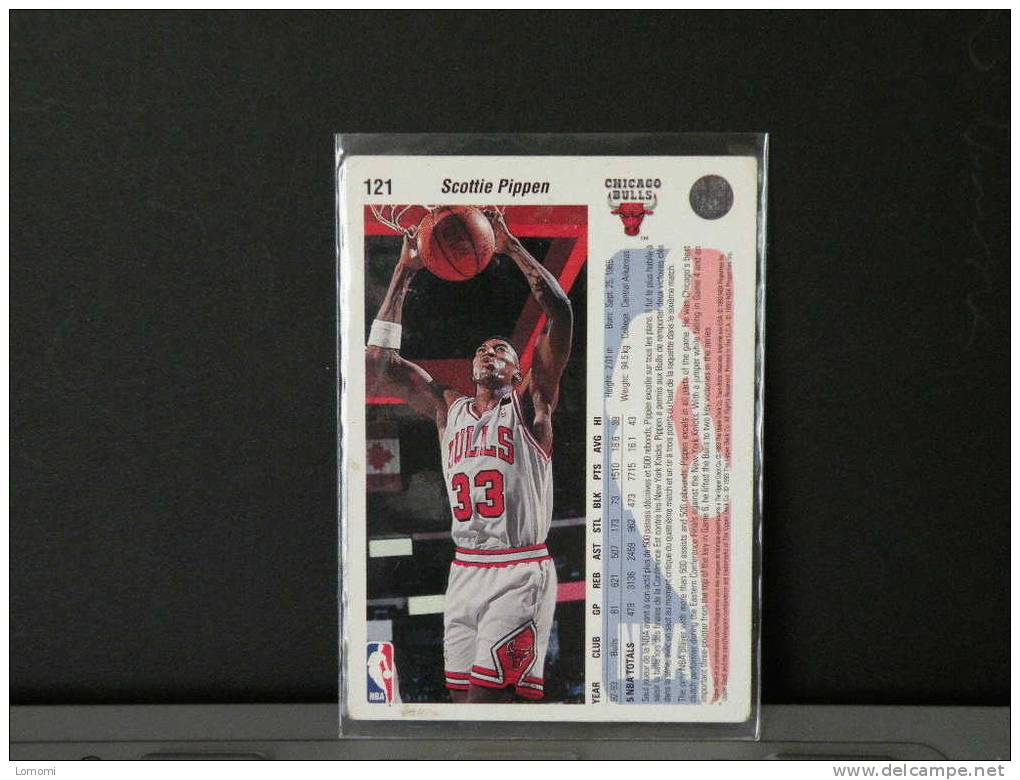 Carte  Basketball US 1992/93/94/95/96 - Scottie Pippen - N° 121 - 2 Scan - Chicago Bulls