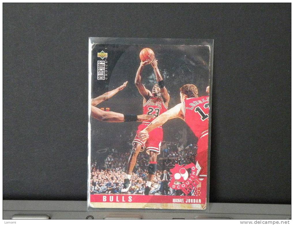 Carte  Basketball US 1992/93/94/95/96 -  Michael Jordan - N° 114 - 2 Scan - Chicago Bulls
