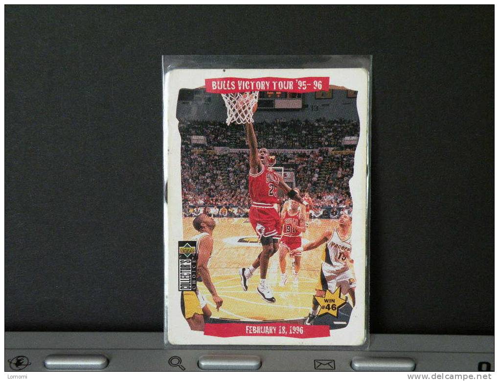 Carte  Basketball US 1992/93/94/95/96 -  Bulls Victory Tour 95/96 - N° 26 - 2 Scan - Chicago Bulls