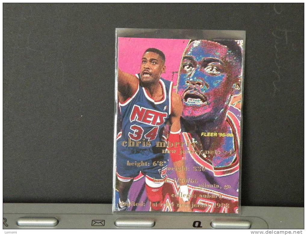 Carte  Basketball US 1992/93/94/95/96 - Chris Morris - N° 117  - 2 Scan - New Jersey Nets