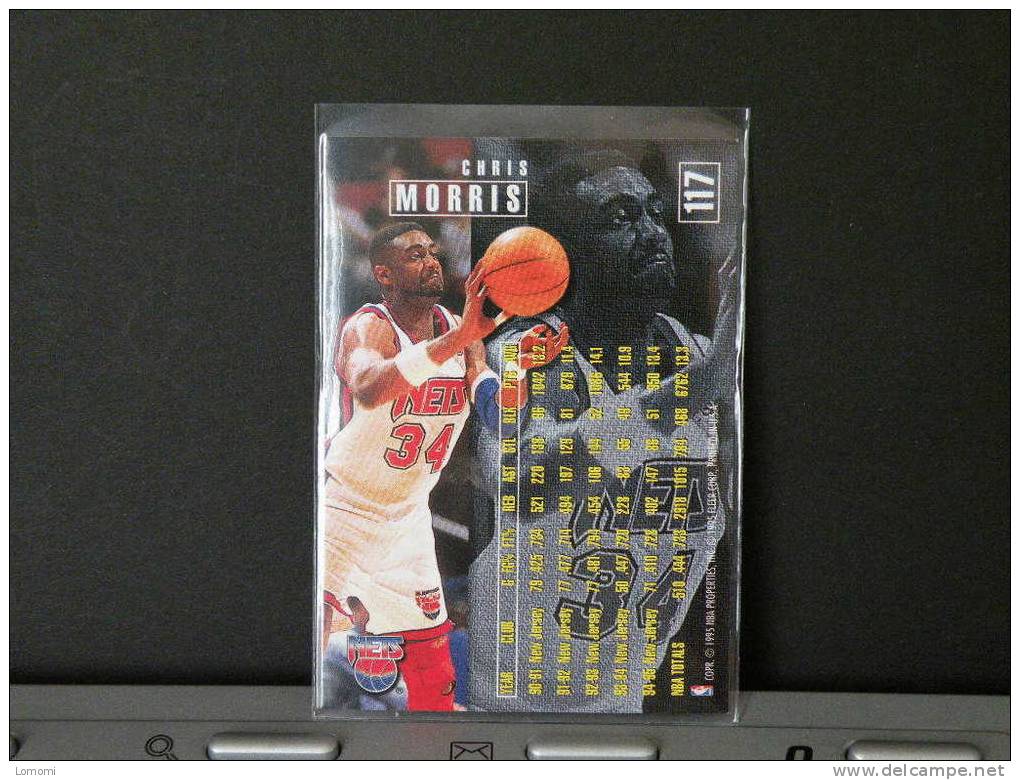 Carte  Basketball US 1992/93/94/95/96 - Chris Morris - N° 117  - 2 Scan - New Jersey Nets