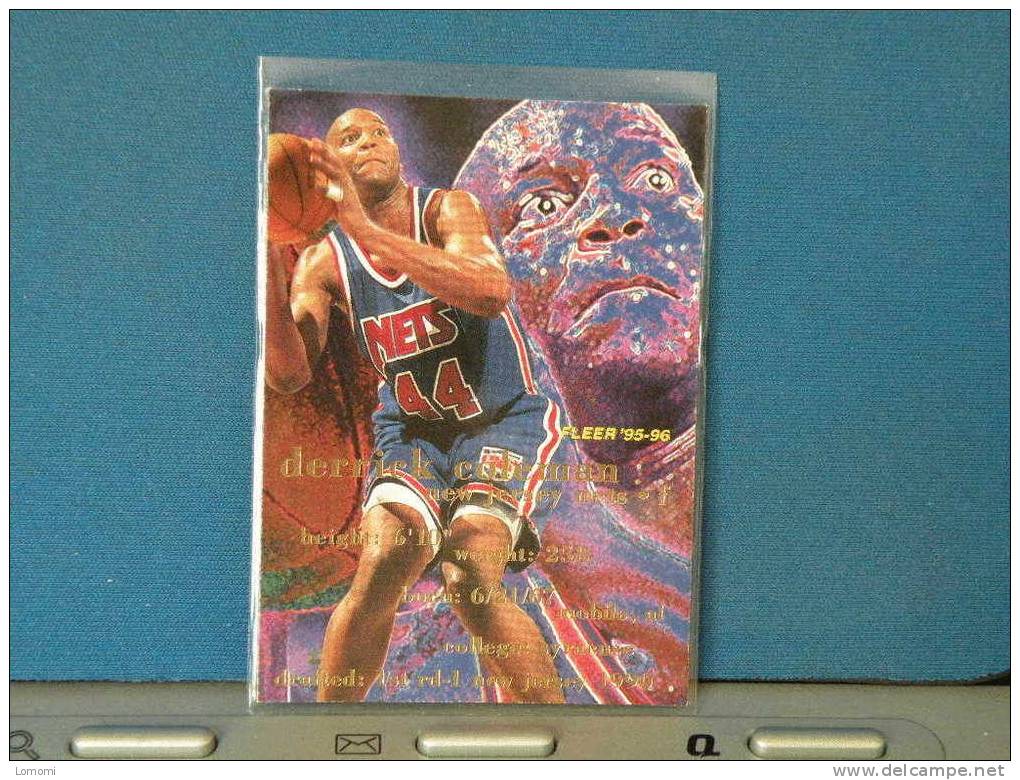 Carte  Basketball US 1992/93/94/95/96 - Derrick Coleman - N° 115  - 2 Scan - New Jersey Nets