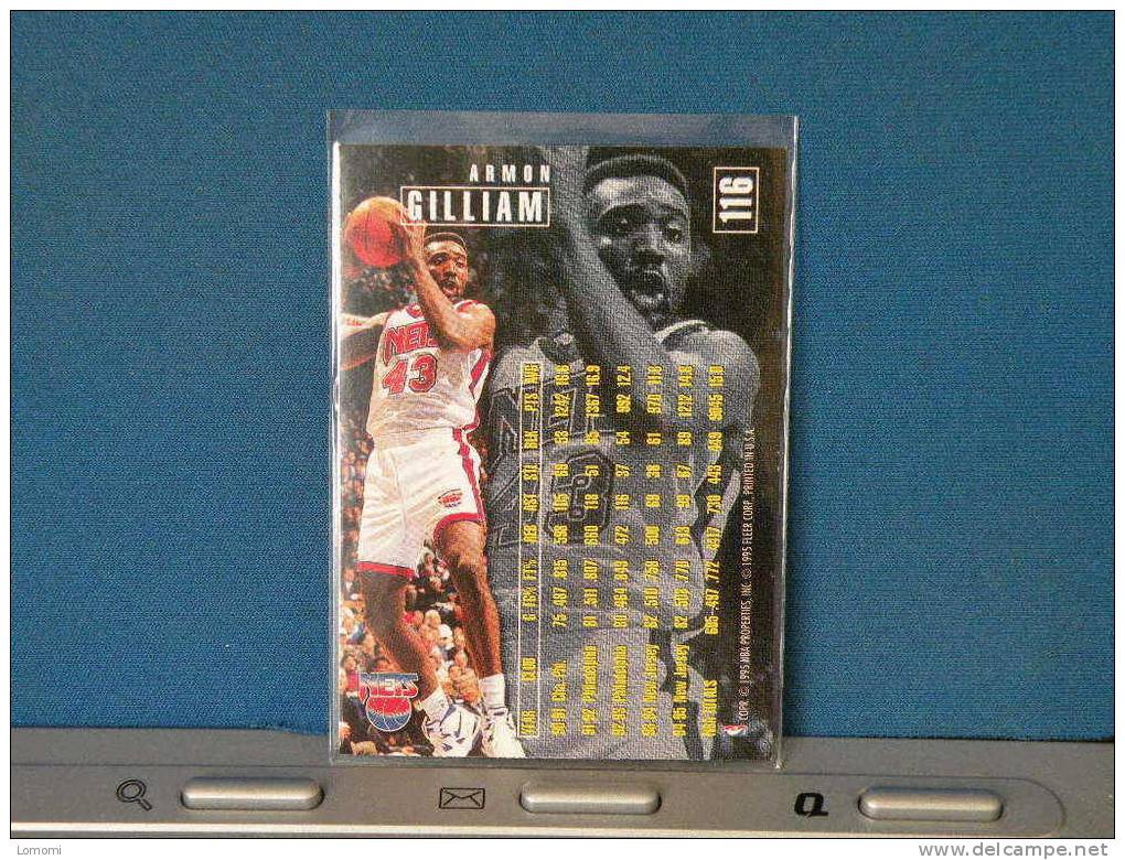 Carte  Basketball US 1992/93/94/95/96 - Armon Gilliam - N° 116  - 2 Scan - New Jersey Nets