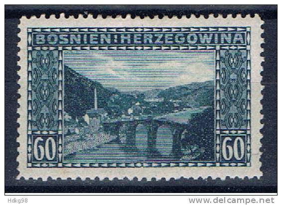 A BH+ Bosnien Herzegowina 1912 Mi 62 Landschaft - Bosnia And Herzegovina