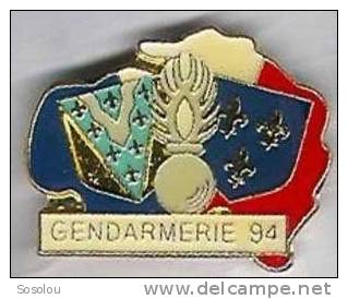 Gendarmerie 94, Les Blasons - Policia