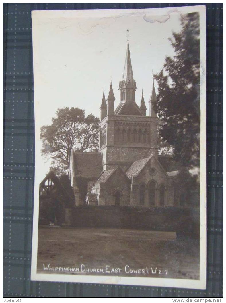 Whippingham Church East Cowes IOW C 1910 W.J.Nigh, Ventnor - Cowes