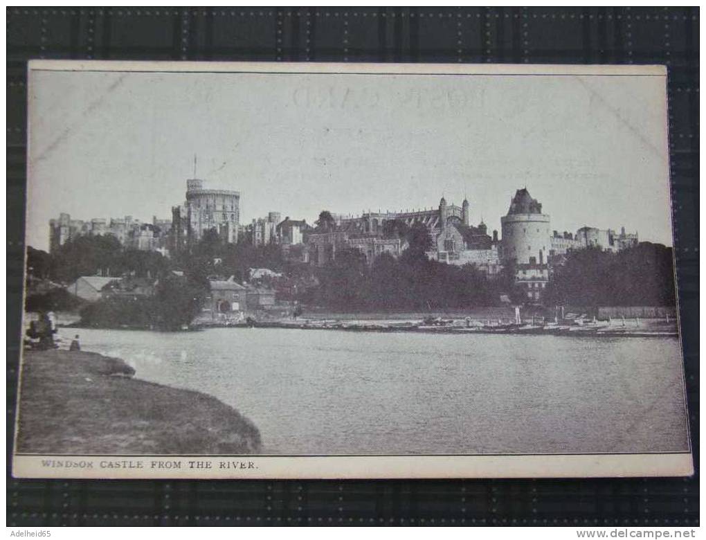 Windsor Castle From The River - Windsor Castle