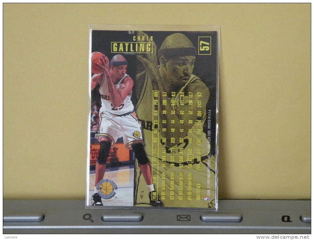 Carte  Basketball US 1992/93/94/95/96 - Chris Gatling - N° 57  - 2 Scan - Golden State Warriors