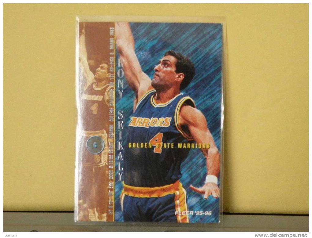 Carte  Basketball US 1992/93/94/95/96 - Rony Seikaly - N° 63  - 2 Scan - Golden State Warriors