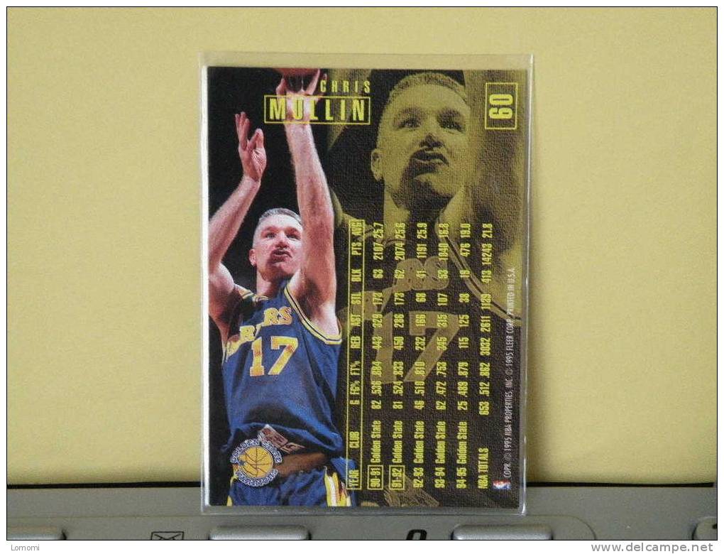 Carte  Basketball US 1992/93/94/95/96 - Chris Mullin - N° 60  - 2 Scan - Golden State Warriors