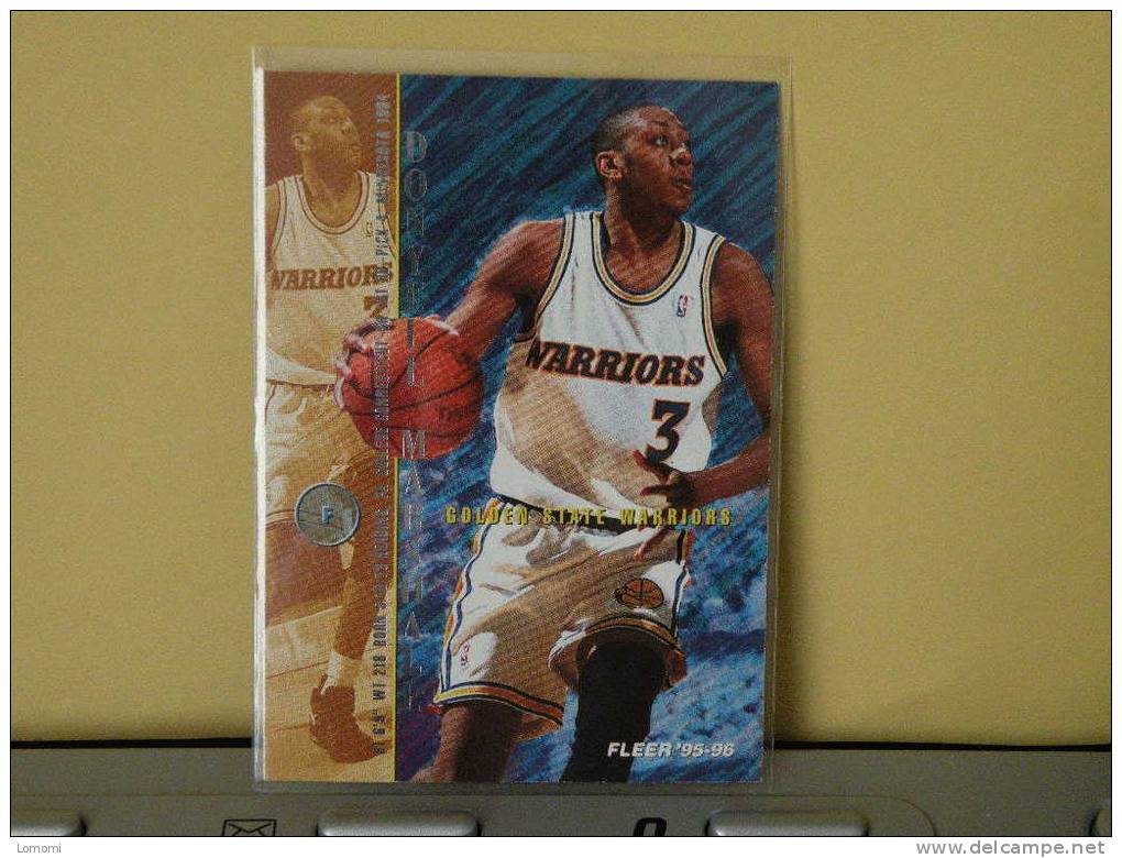 Carte  Basketball US 1992/93/94/95/96 - Donyell  Marshall - N° 59  - 2 Scan - Golden State Warriors