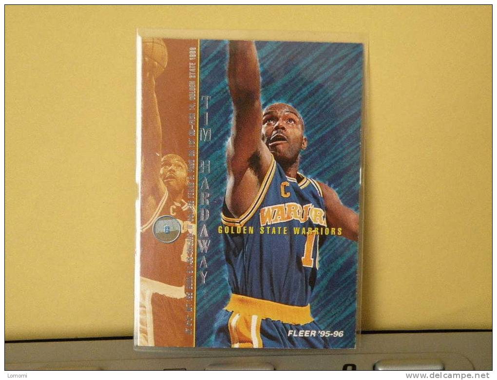 Carte  Basketball US 1992/93/94/95/96 - Tim Hardaway - N° 58  - 2 Scan - Golden State Warriors