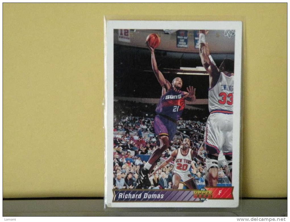 Carte  Basketball US 1992/93/94/95/96 - Richard Dumas - N° 227  - 2 Scan - Phönix Suns