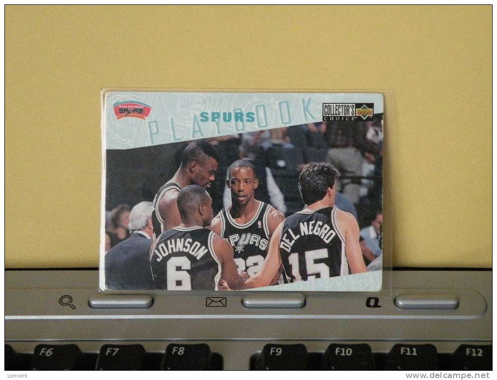 Carte  Basketball US 1992/93/94/95/96 - ...............  - N° 390  - 2 Scan - San Antonio Spurs