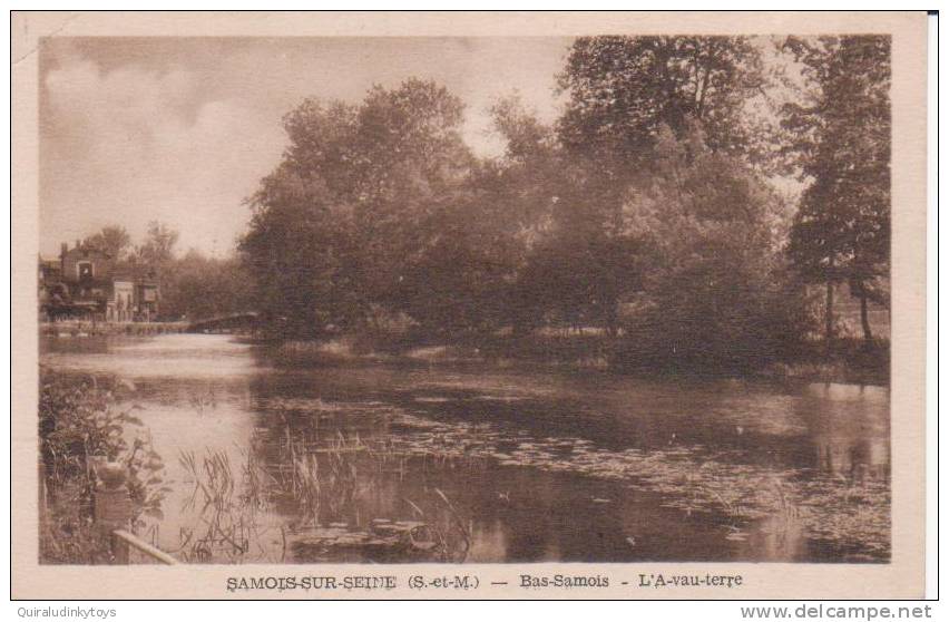 SAMOIS SUR SEINE BAS SAMOIS L'A VAU TERRE Cpa Circulée En 1949  Edit NAUDEY SAMOIS - Samois