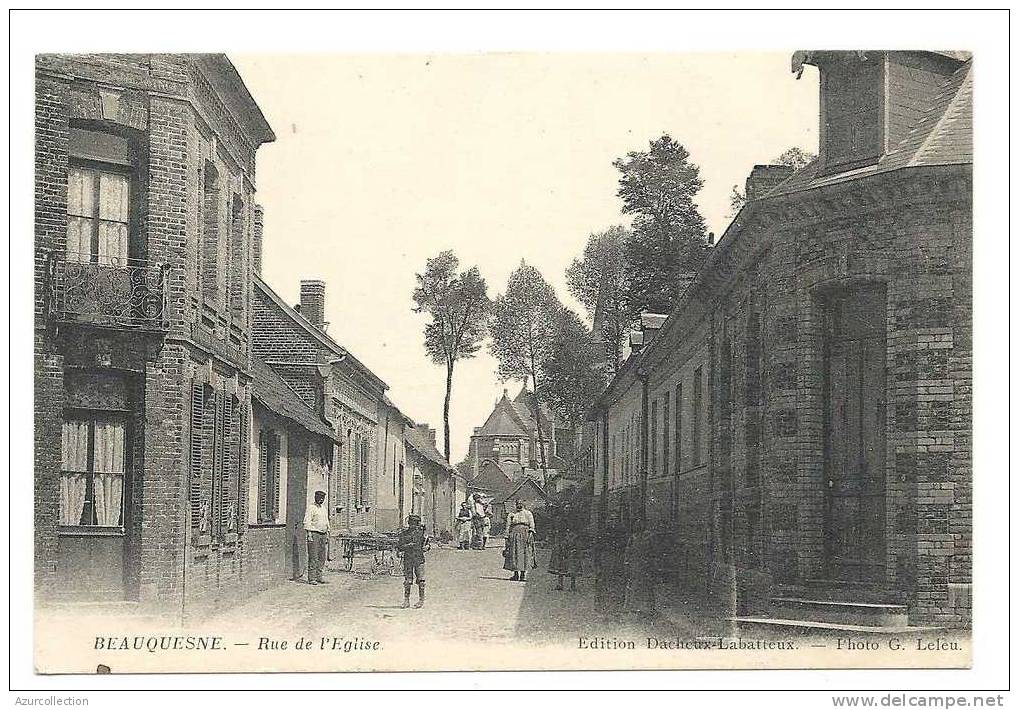 RUE DE L'EGLISE - Beauquesne