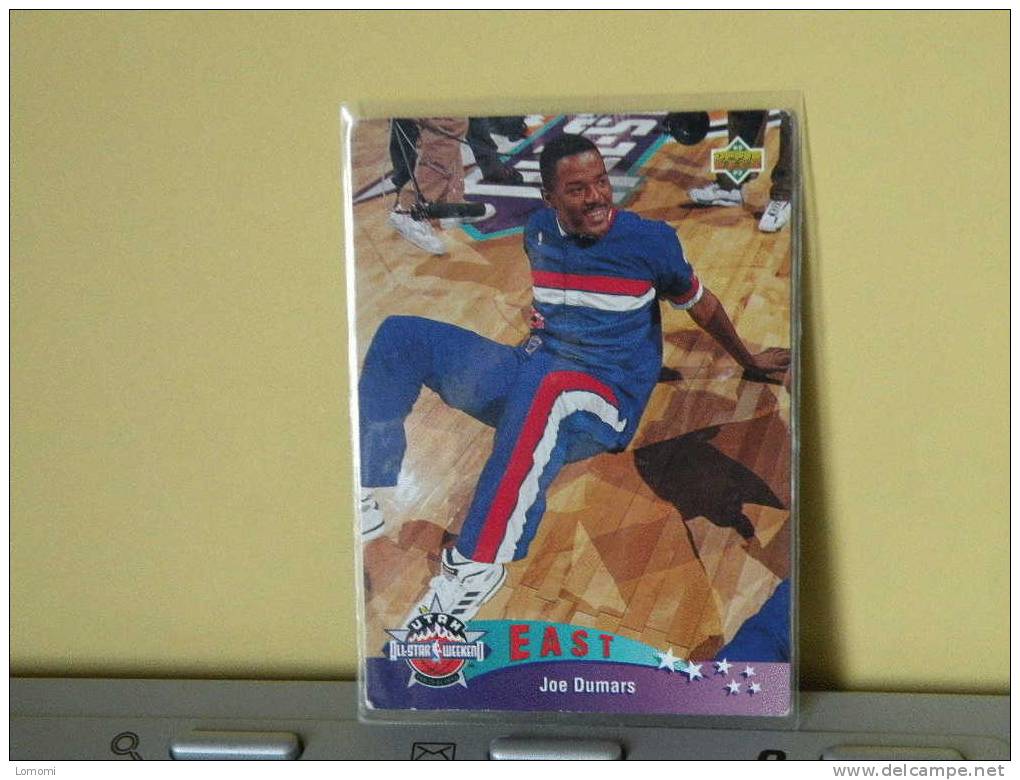 *Carte  Basketball US 1992/93/94/95/96 -  Joe Dumars  - N° 8  - 2 Scan - Utah Jazz