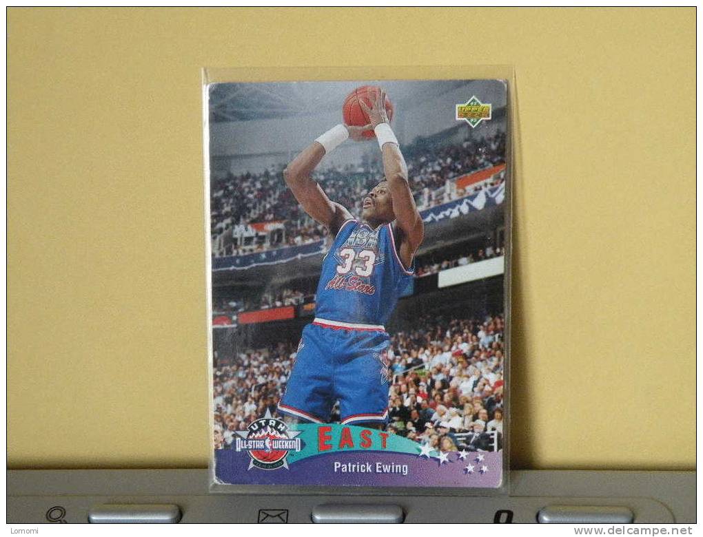 *Carte  Basketball US 1992/93/94/95/96 -  Patrick Ewing  - N° 9 - 2 Scan - Utah Jazz