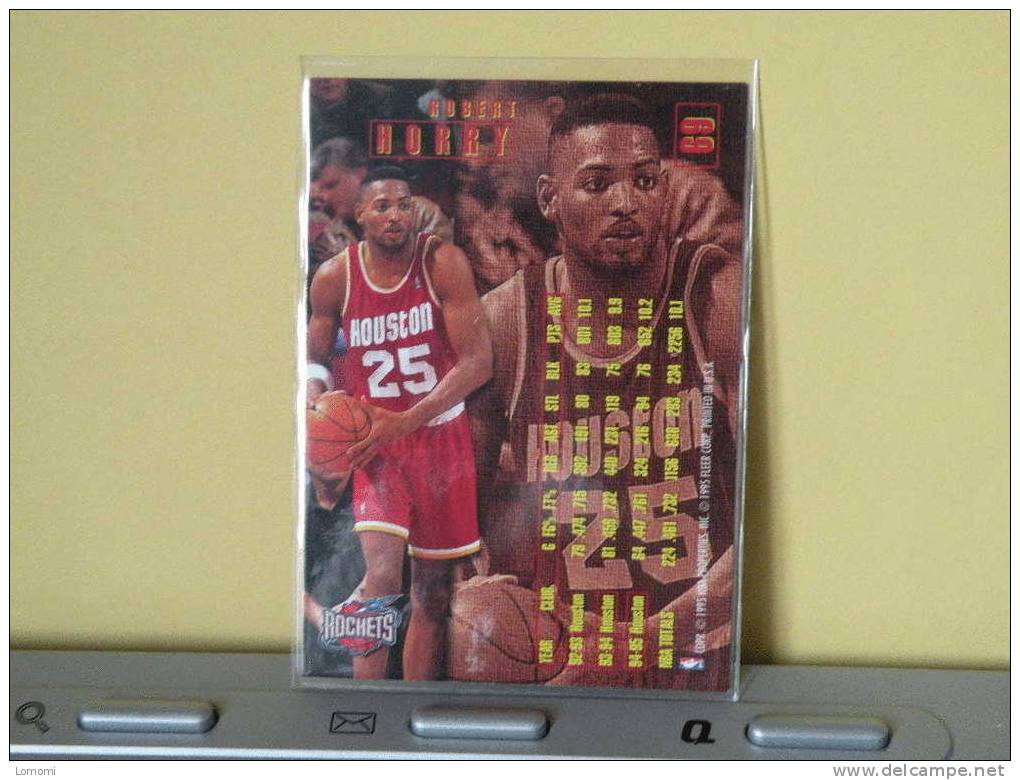 Carte  Basketball US 1992/93/94/95/96 -  Robert Horry - N° 69 - 2 Scan - Houston Rockets