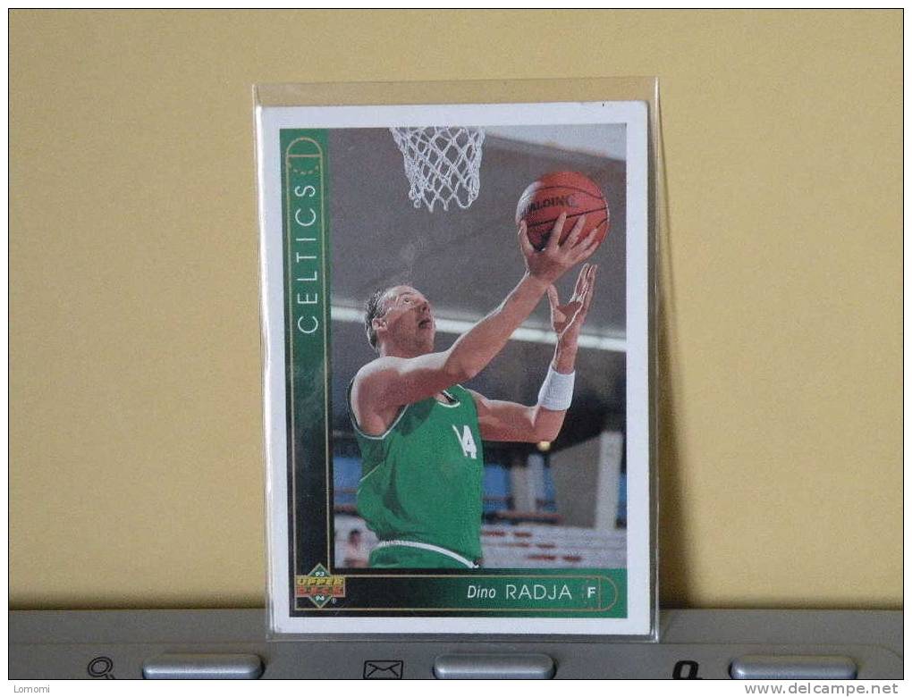 Carte  Basketball US 1992/93/94/95/96 -  Dino Radja - N° 49 - 2 Scan - Boston Celtics