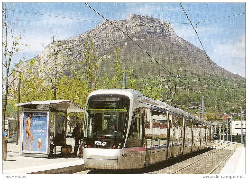 Grenoble Essai Du Tramway Sur La Ligne C En 2005 - Grenoble