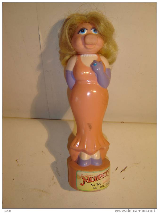 BAINS MOUSSANT /  THE MUPPEETS SHOM  / MISS PIGGY /  DUCAIR BIOESSENCE 1988/ RARE /  PARFAIT   ETAT - Autres & Non Classés