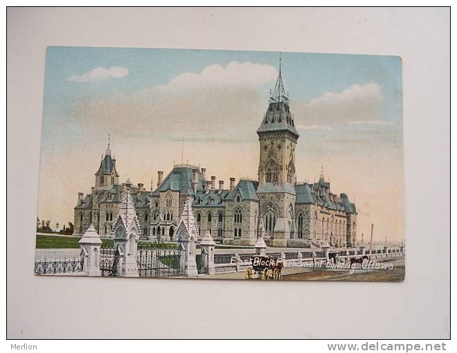 Canada -Ontario -Ottawa -Parliament Building    Ca 1905-10    VF  D58880 - Ottawa