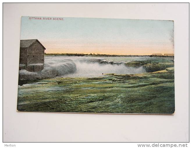 Canada -Ontario -Ottawa - River Scene  Ca 1905-10    VF  D58894 - Ottawa