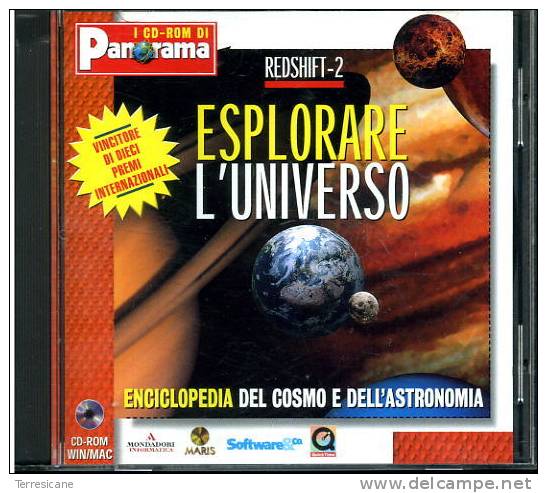 CD ROM ESPLORARE L´UNIVERSO REDSHIFT 2 PANORAMA - CDs