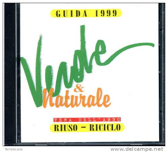 X CD ROM GUIDA VERDE & NATURALE 1999TEMA DELL'ANNO RIUSO RICICLO ULYSSE - CDs