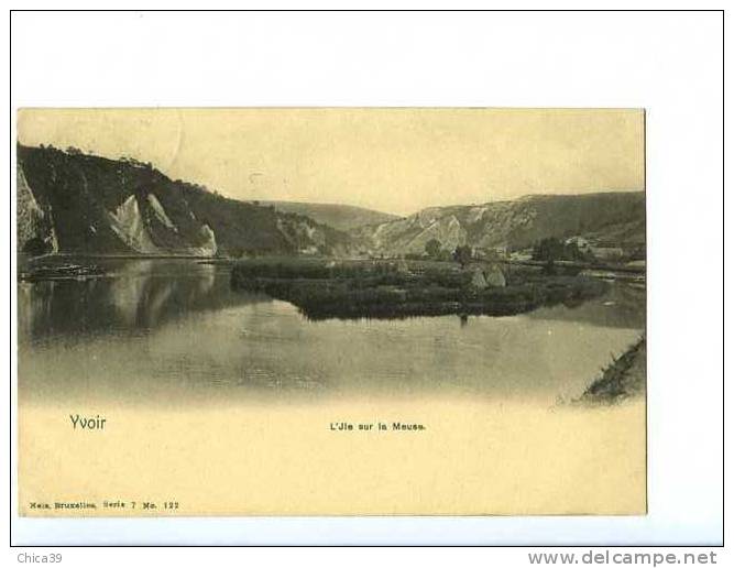 008617  -  Yvoir  -  L'Ile Sur La Meuse - Yvoir