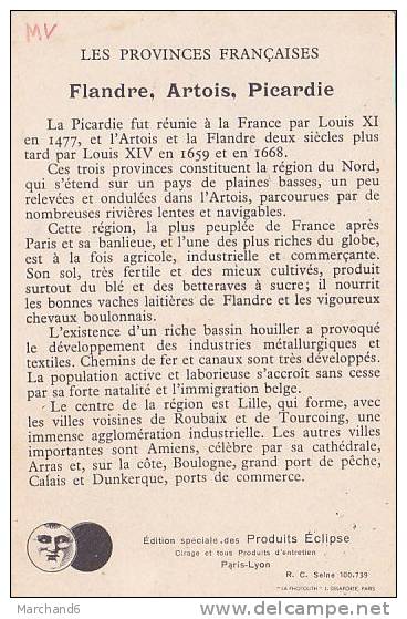 LES PROVINCES FRANCAISES.FLANDRE ARTOIS PICARDIE PAR LION NOIR - Picardie