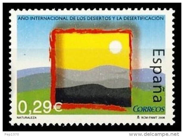 ESPAÑA 2006 - NATURALEZA. AÑO INTERNACIONAL DE LOS DESIERTOS Y LA DESERTIFICACIÓN - EDIFIL Nº 4222 - Yvert Nº 3811 - Natur