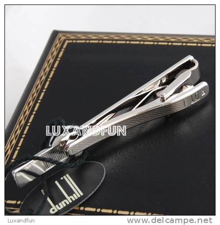 Dunhill Tie Clip Dice Line - Dunhill Fermacravatte Linea Dice - Never Used - Other & Unclassified