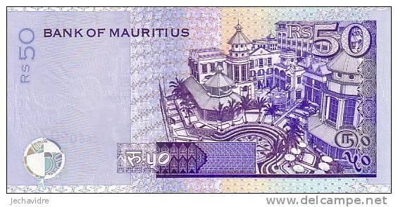 MAURICE  50 Rupees   Emission De 1999  Pick 50a     ***** BILLET  NEUF ***** - Mauricio