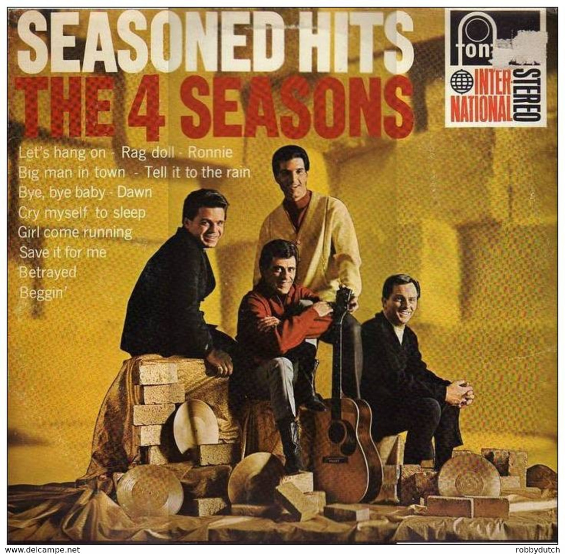 * LP *  THE FOUR SEASONS - SEASONED HITS (Holland 1967) - Editions Limitées