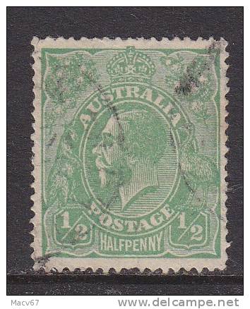 Australia 19  Perf 14 1/2- 14  (o)  Wmk 9 Wide Crown Narrow A - Used Stamps