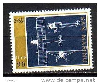 Y7364 - SAN MARINO Ss N°895 - SAINT-MARIN Yv N°850 ** AVIONS - Unused Stamps