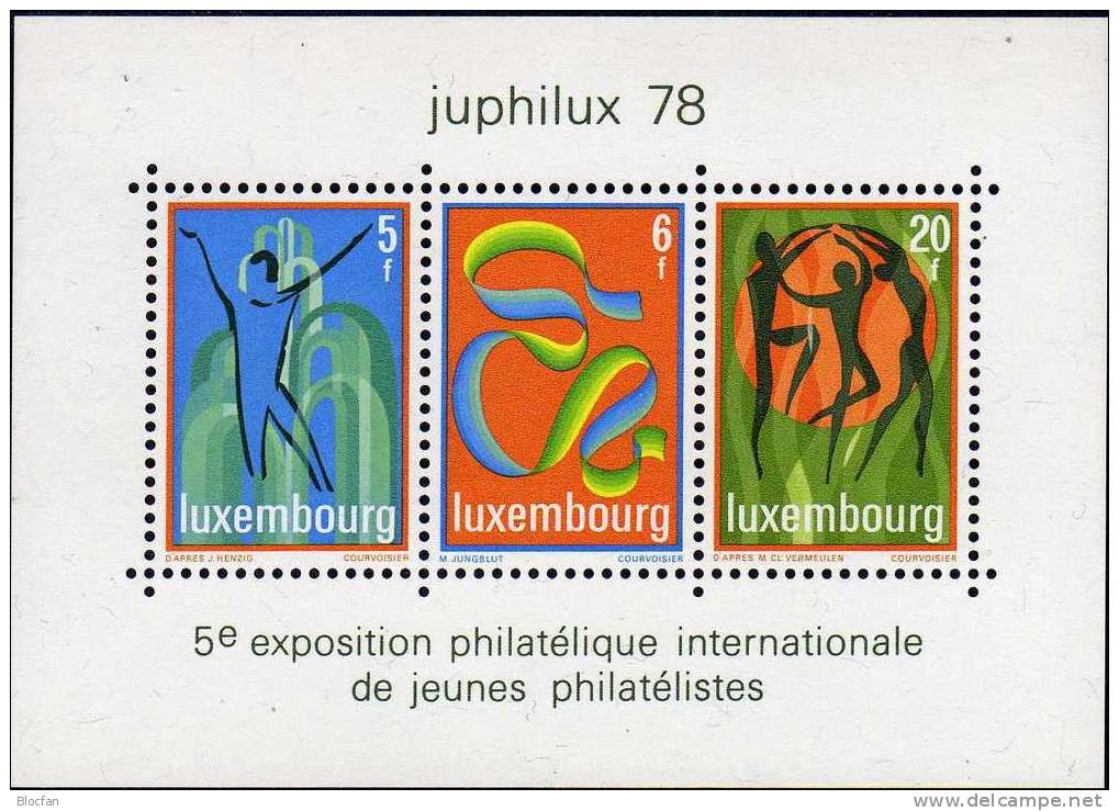 Im Set Jubiläen In Luxemburg Block 10,12,13 Plus 15 ** 22€ - Unused Stamps