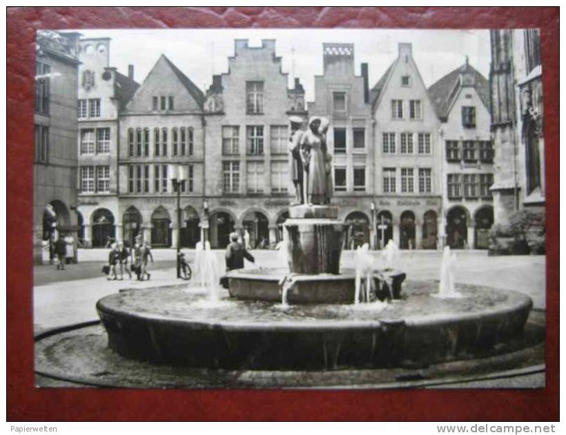 Münster - Lambertusbrunnen - Muenster