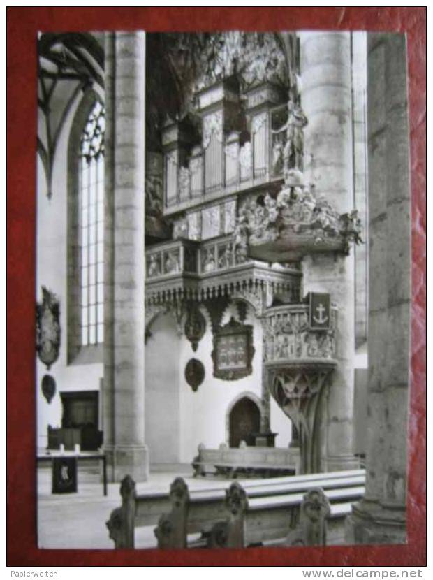 Nördlingen - St Georgskirche: Kanzel Alte Orgel Ohne Verkleidung - Nördlingen
