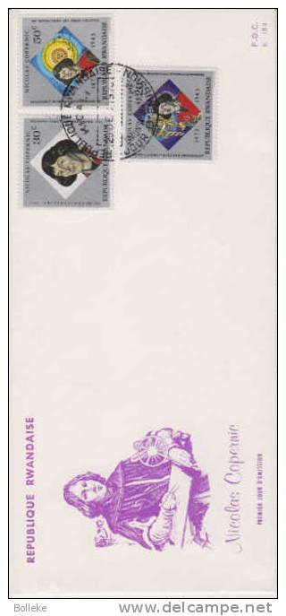 Espace  -  Copernic  -  Rwanda  -  Lettre De 1973 - Africa